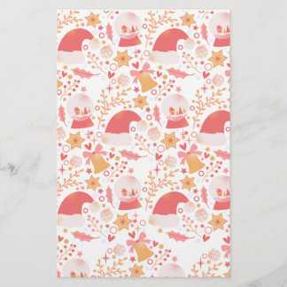 Monochrome Merry: Christmas Doodle Art Collection Stationery