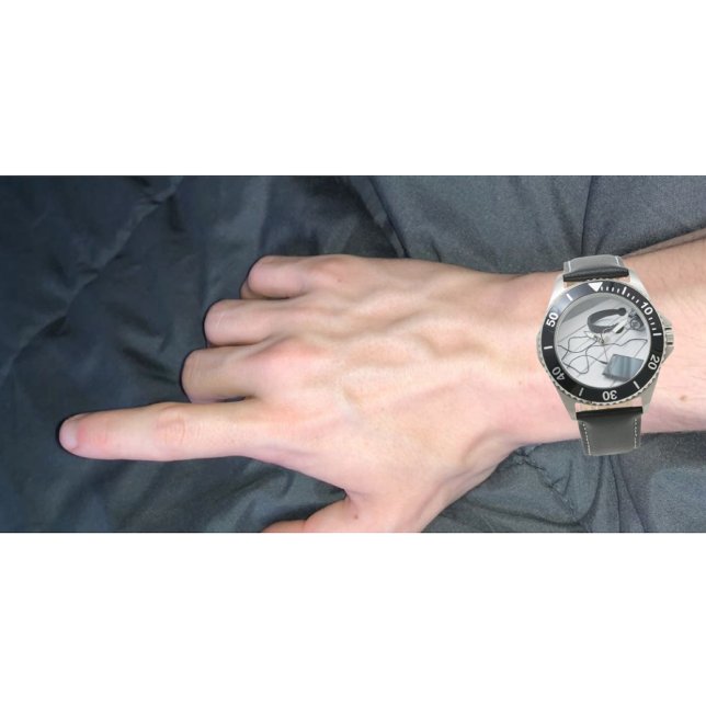 "Monochrome Modern Art Watch  (Creator Uploaded)
