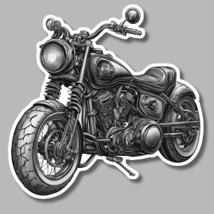 Monochrome Motorcycle Waterproof