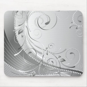 monochrome mouse mat