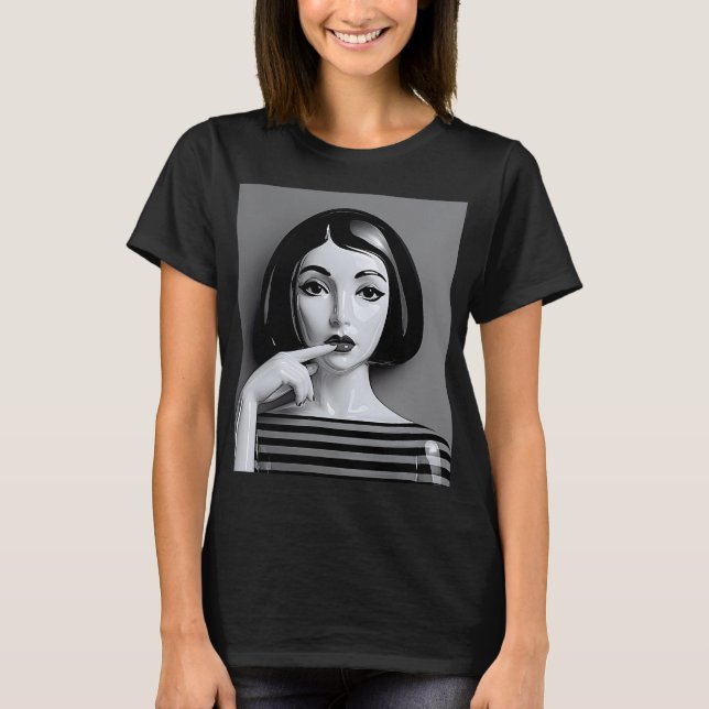 Monochrome Muse Tee (Front)