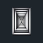 Monochrome Odyssey Canvas Print<br><div class="desc">Embark on a mesmerising monochrome odyssey with our hypnotic digital art experience, where optical illusions take centre stage. This modern masterpiece combines fractals, psychedelic abstracts, and intricate geometric patterns, captivating your senses in a black and white wonderland. Immerse yourself in the cool and fine art presentation, where the interplay of...</div>