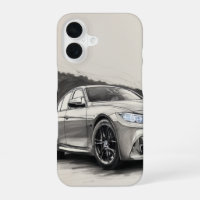 Monochrome Performance Sketch - BMW