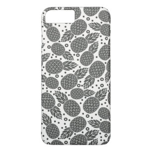 Monochrome Pineapples iPhone 8 Plus/7 Plus Case