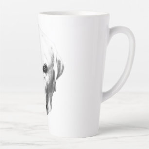 Monochrome Presence Latte Mug