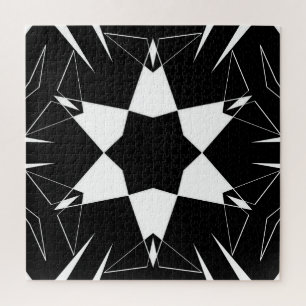 Monochrome Pulse Jigsaw Puzzle