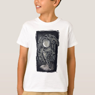 Monochrome Space Explorer Astronaut Tee