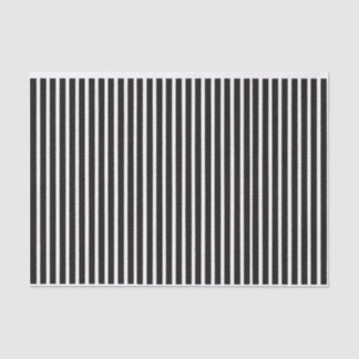 Monochrome Stripe Tissue Paper Gift Wrap