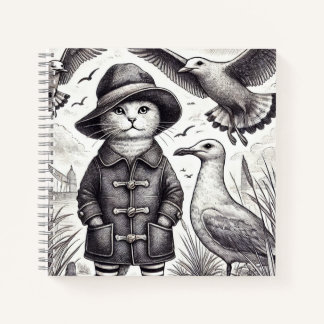 "Monochrome Surrealism Collection"2 Notebook