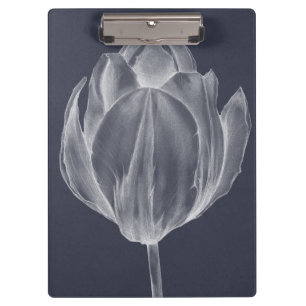Monochrome Tulip I Clipboard