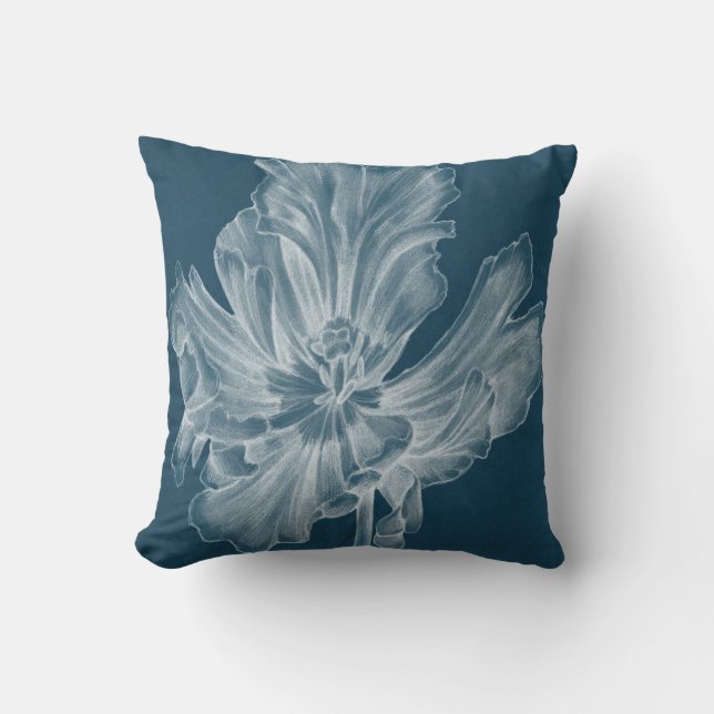 Monochrome Tulip II Cushion (Front)