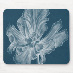 Monochrome Tulip II Mouse Mat