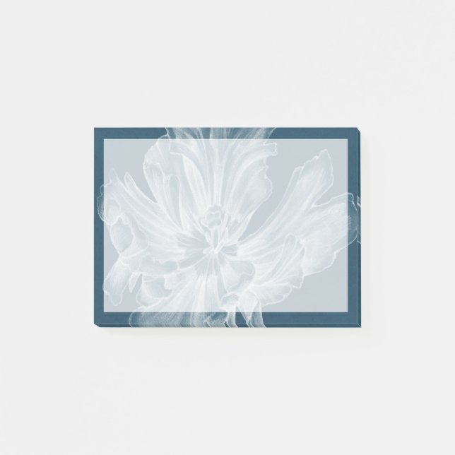 Monochrome Tulip II Post-it Notes (Front)