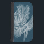 Monochrome Tulip II Samsung S4 Wallet Case<br><div class="desc">Floral</div>