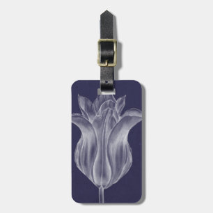 Monochrome Tulip III Luggage Tag