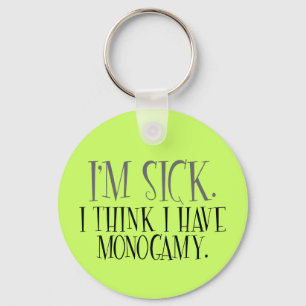 Monogamy Epidemic Key Ring