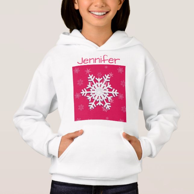 Monogram 2019 Hello Winter Holiday Snowflake (Front)