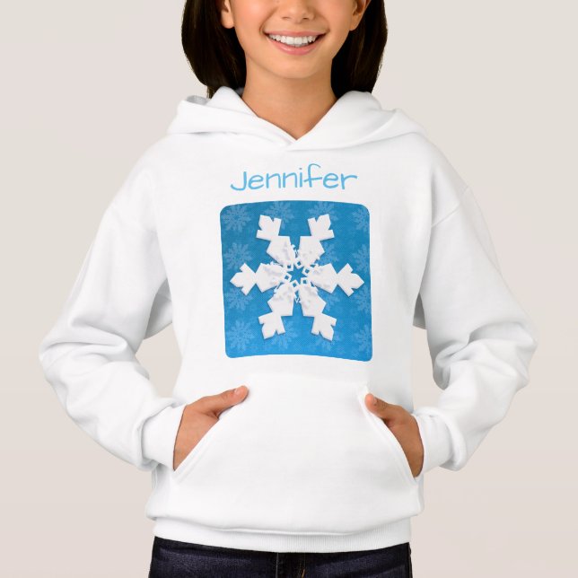 Monogram 20XX Hello Winter Holiday Snowflake (Front)