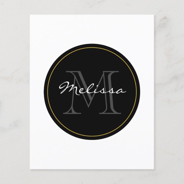 monogram 3 template (Front)