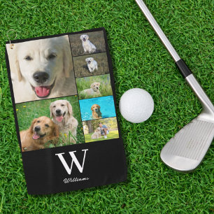 Monogram 7 Photo  Golf Towel