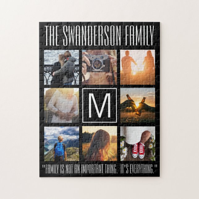 Monogram 8 Frame NGL Jigsaw Puzzle (Vertical)