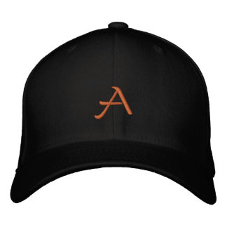 Monogram A (best one or two letters) Embroidered Hat