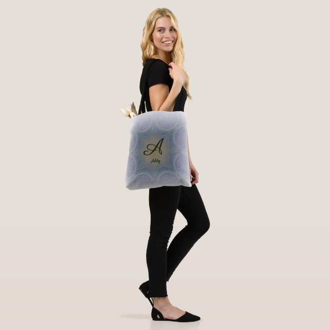Monogram A Tote Bag (On Model)