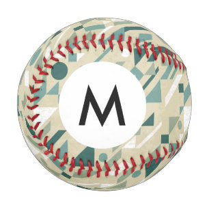 Monogram Abstract pattern Baseball