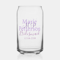Monogram add name letter bridesmaid wedding maids 