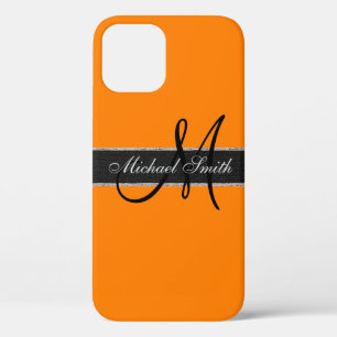 Monogram Amber (SAE-ECE) Colour Background iPhone 12 Pro Case