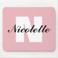 Monogram and Name