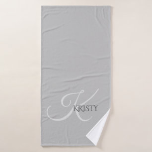 Monogram and Personalized Bath Towel