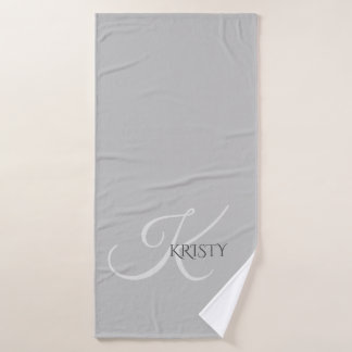 Monogram and Personalized Bath Towel