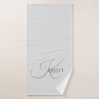 Monogram and Personalized Bath Towel