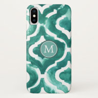 Monogram | Aquamarine Motif IV