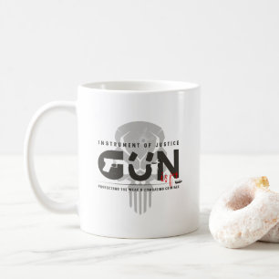 Monogram Art of Gun   #11 Classic Mug
