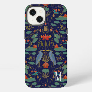 Monogram Arts & Crafts Heron iPhone / iPad case