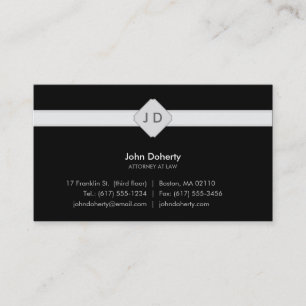 Monogram Attorney at Law - Business Card