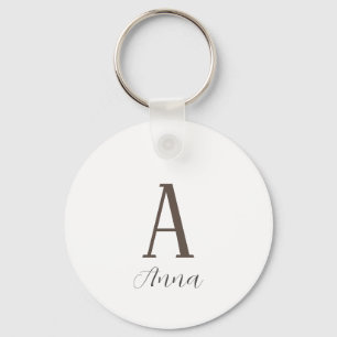 Monogram Autumn vibe Key Ring