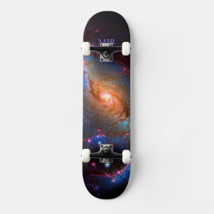 Monogram Barred Spiral Galaxy NGC 1672 Skateboard