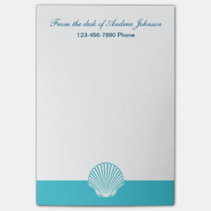 Monogram Beach Sticky Note Pads
