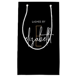 Monogram Beauty Lashes Small Gift Bag