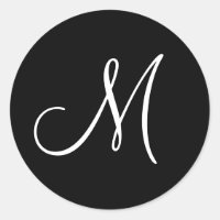 MONOGRAM: Black and White Monogram