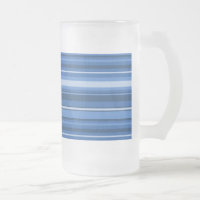 Monogram blue stripes
