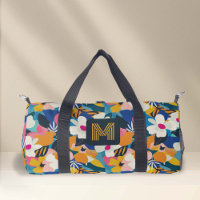 Monogram boho floral Retro 70 Style Dance
