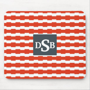 Monogram Boxstripe Pattern Mouse Mat