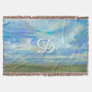 Monogram   Bright Day II Throw Blanket