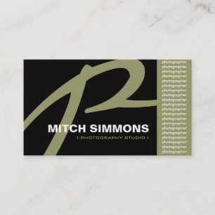 Monogram Business Cards