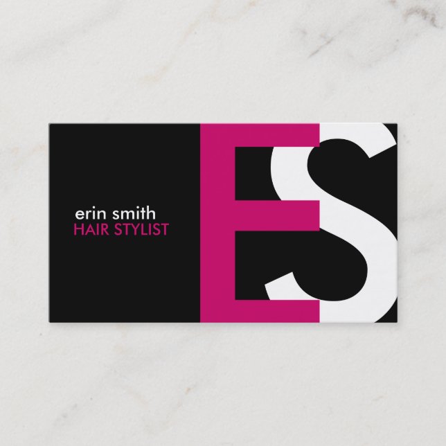 Monogram Business Cards (Front)