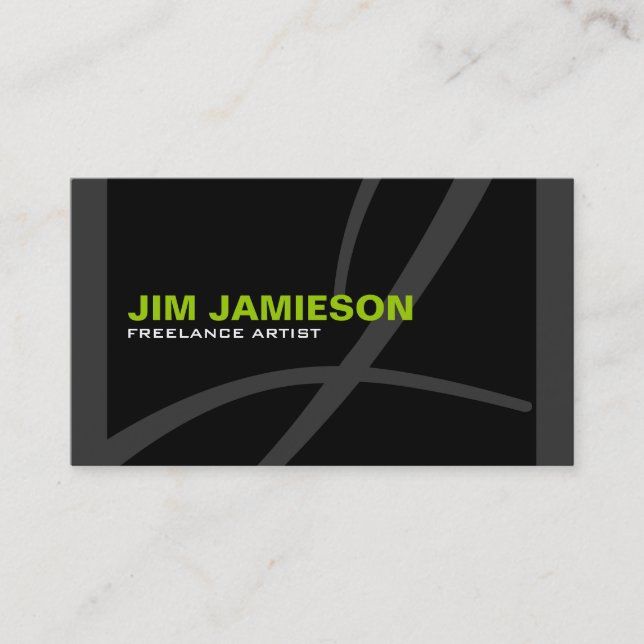 Monogram Business Cards (Front)